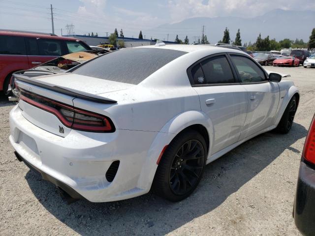 2C3CDXGJ5NH222291 - 2022 DODGE CHARGER SCAT PACK WHITE photo 3