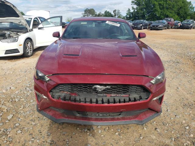 1FA6P8THXJ5101191 - 2018 FORD MUSTANG MAROON photo 5