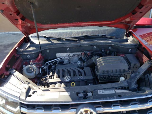 1V2MR2CAXKC512372 - 2019 VOLKSWAGEN ATLAS SEL RED photo 11