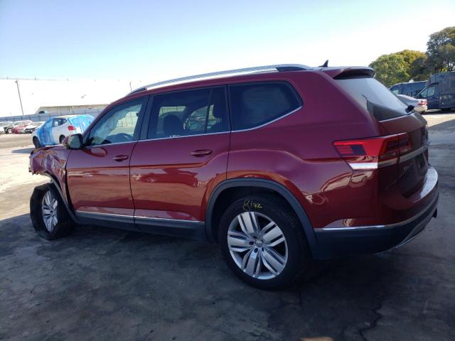 1V2MR2CAXKC512372 - 2019 VOLKSWAGEN ATLAS SEL RED photo 2