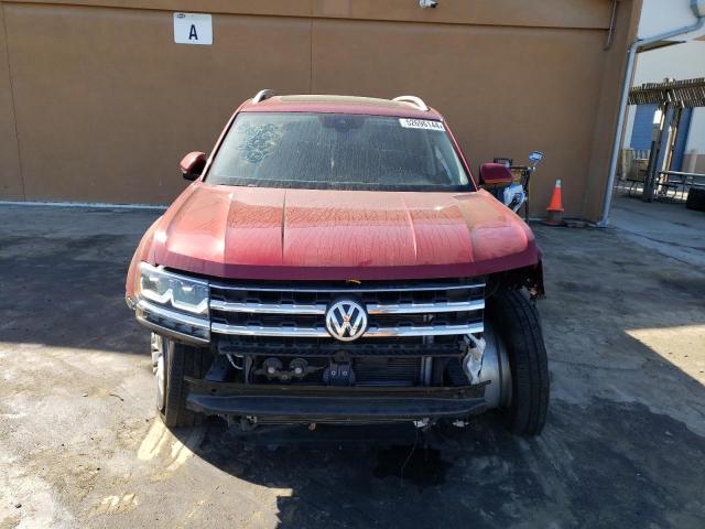 1V2MR2CAXKC512372 - 2019 VOLKSWAGEN ATLAS SEL RED photo 5