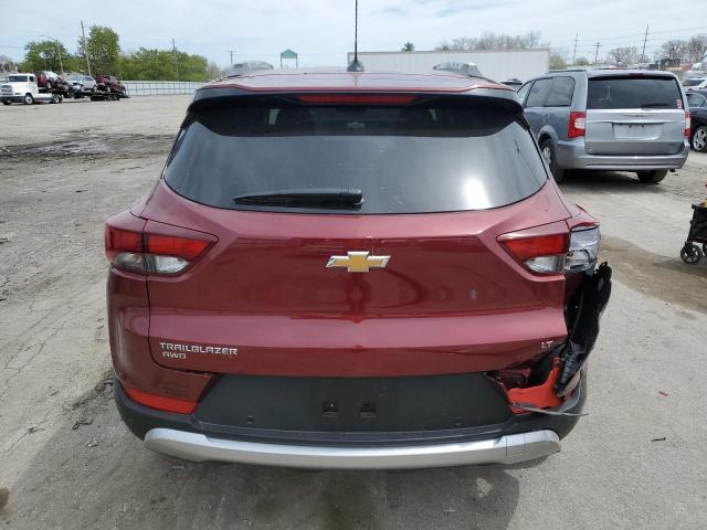 KL79MRSL1RB099370 - 2024 CHEVROLET BLAZER LT RED photo 6