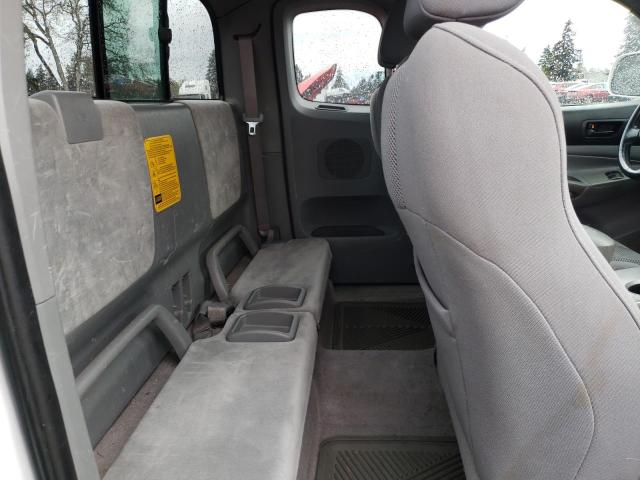 5TEUU42N08Z538456 - 2008 TOYOTA TACOMA ACCESS CAB თეთრი ფოტო 10
