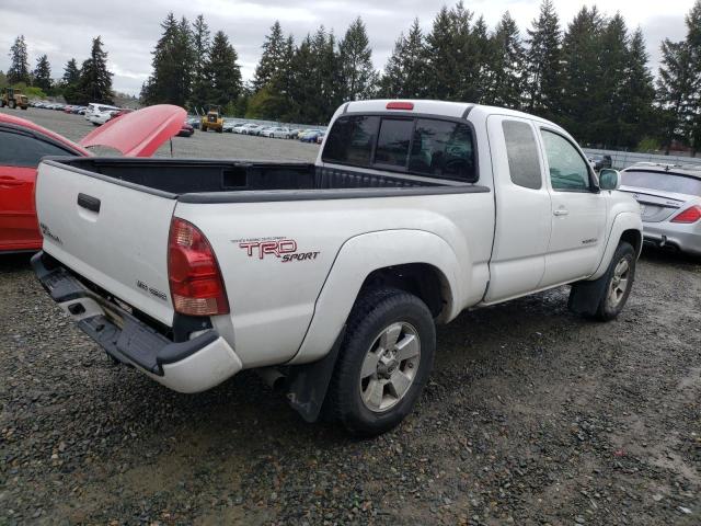 5TEUU42N08Z538456 - 2008 TOYOTA TACOMA ACCESS CAB თეთრი ფოტო 3