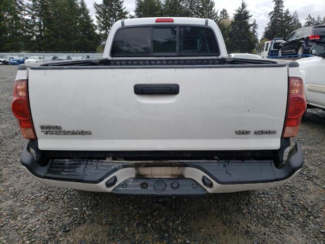 5TEUU42N08Z538456 - 2008 TOYOTA TACOMA ACCESS CAB თეთრი ფოტო 6