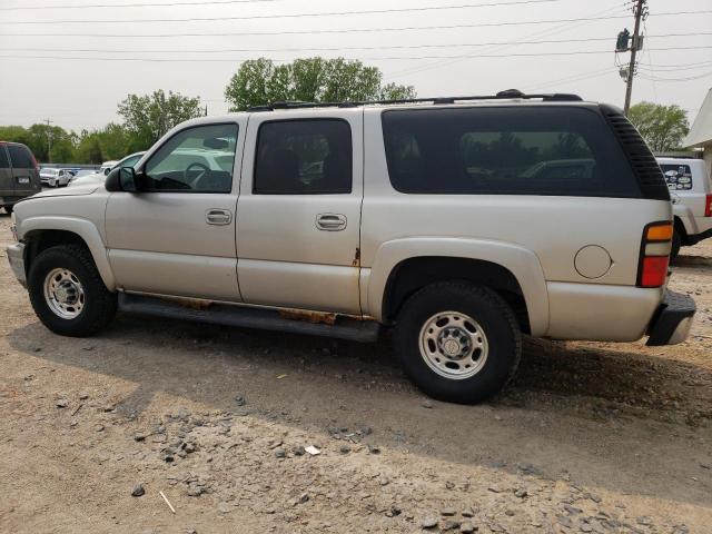 3GNGK26G35G257527 - 2005 CHEVROLET SUBURBAN K2500 BEIGE photo 2