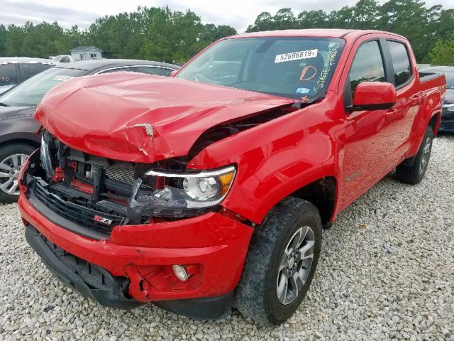 1GCGSDEN8H1281202 - 2017 CHEVROLET COLORADO Z71  photo 2