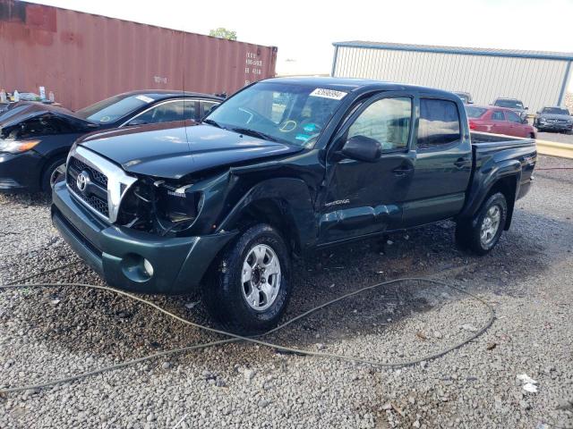 5TFJU4GN2BX009732 - 2011 TOYOTA TACOMA DOUBLE CAB PRERUNNER GREEN photo 1
