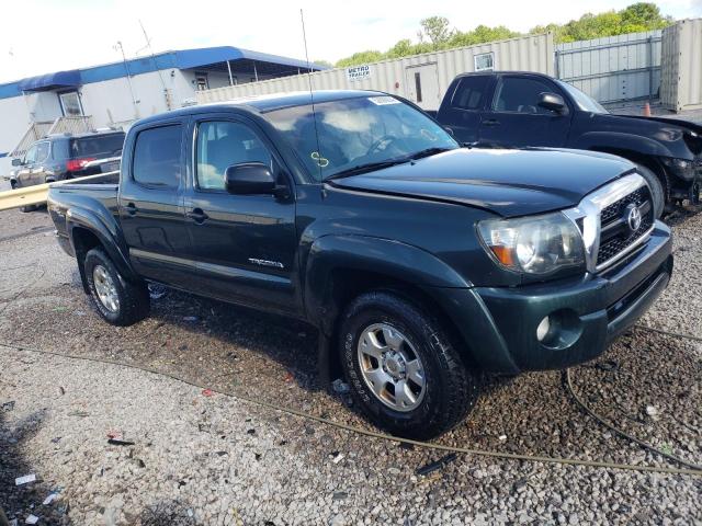 5TFJU4GN2BX009732 - 2011 TOYOTA TACOMA DOUBLE CAB PRERUNNER GREEN photo 4