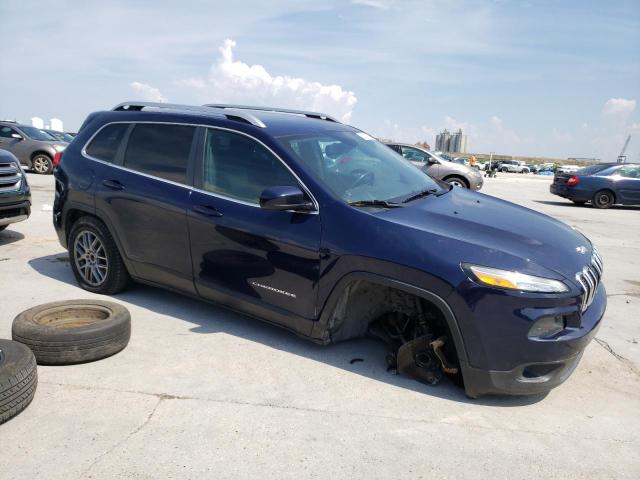 1C4PJLCB6EW143324 - 2014 JEEP CHEROKEE LATITUDE BLUE photo 4