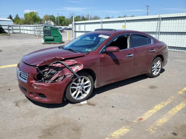 1N4AA5AP7CC833250 - 2012 NISSAN MAXIMA S MAROON photo 1