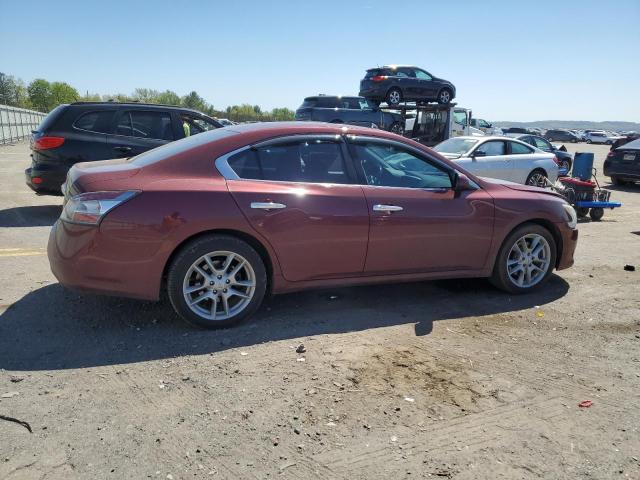 1N4AA5AP7CC833250 - 2012 NISSAN MAXIMA S MAROON photo 3