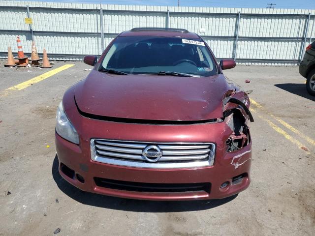 1N4AA5AP7CC833250 - 2012 NISSAN MAXIMA S MAROON photo 5