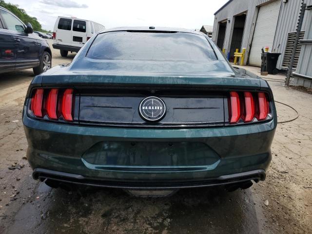 1FA6P8K09K5501496 - 2019 FORD MUSTANG BULLITT GREEN photo 6