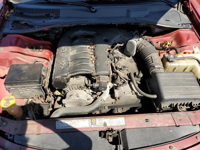 2B3KA33V69H555866 - 2009 DODGE CHARGER SXT RED photo 11