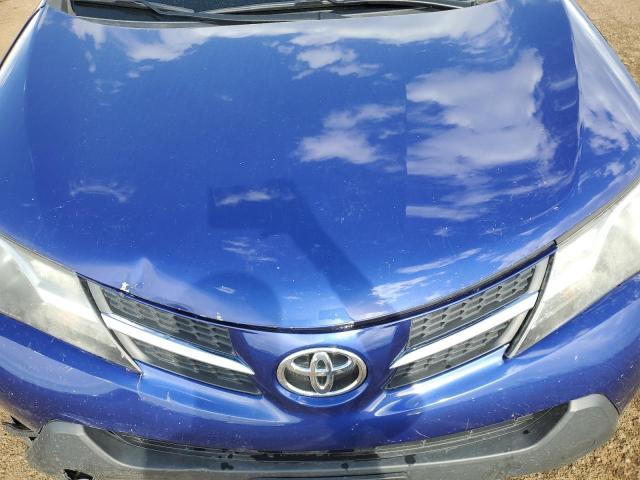 2T3RFREV0EW199620 - 2014 TOYOTA RAV4 XLE BLUE photo 12