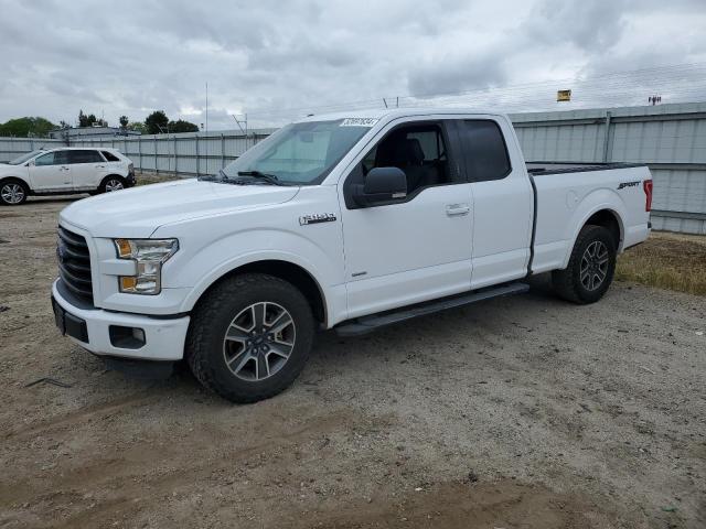 1FTEX1CP2FKE17522 - 2015 FORD F150 SUPER CAB WHITE photo 1