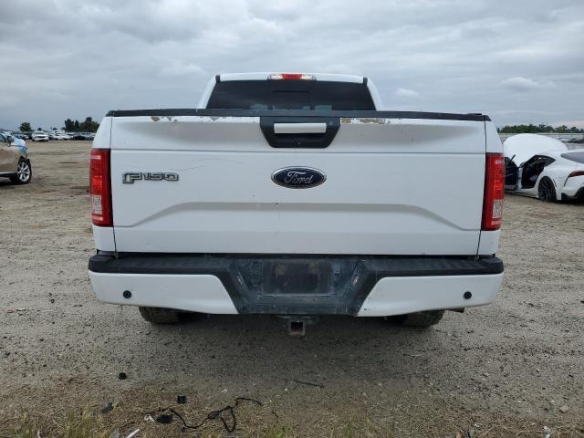 1FTEX1CP2FKE17522 - 2015 FORD F150 SUPER CAB WHITE photo 6