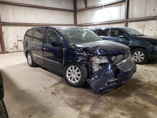 2C4RC1BG6FR662632 - 2015 CHRYSLER TOWN & COU TOURING 蓝色 照片 4