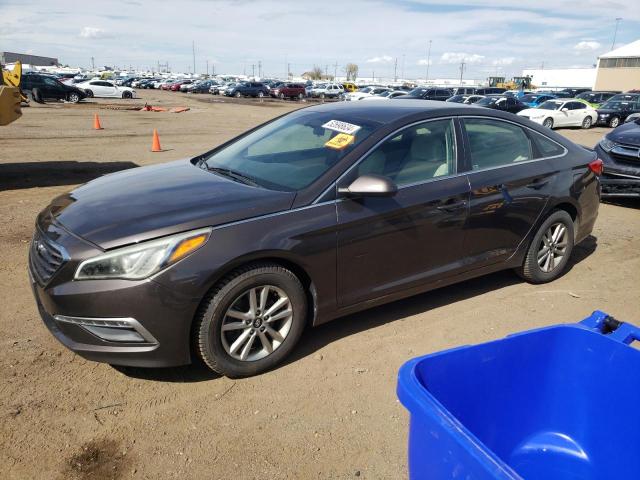 5NPE24AF4FH040605 - 2015 HYUNDAI SONATA SE BROWN photo 1