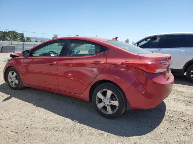 KMHDH4AE6DU948358 - 2013 HYUNDAI ELANTRA GLS RED photo 2