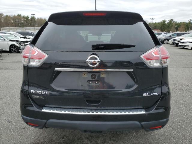 KNMAT2MVXGP717889 - 2016 NISSAN ROGUE S BLACK photo 6