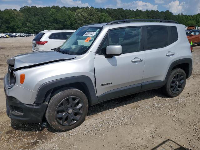 ZACCJBBB8HPF26225 - 2017 JEEP RENEGADE LATITUDE SILVER photo 1