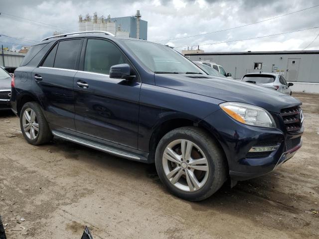 4JGDA5HB8EA415520 - 2014 MERCEDES-BENZ ML 350 4MATIC BLUE photo 4