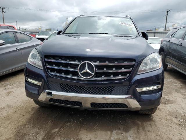 4JGDA5HB8EA415520 - 2014 MERCEDES-BENZ ML 350 4MATIC BLUE photo 5