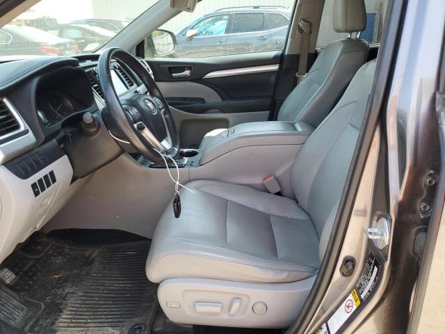 5TDJKRFH8FS166126 - 2015 TOYOTA HIGHLANDER XLE Boz foto 7