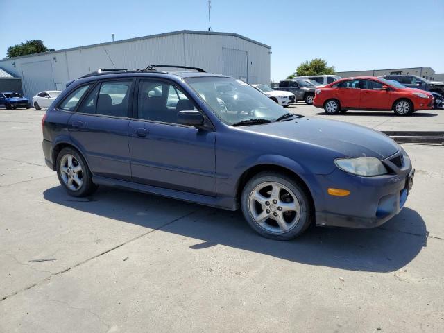 JM1BJ245821474136 - 2002 MAZDA PROTEGE PR5 蓝色 照片 4