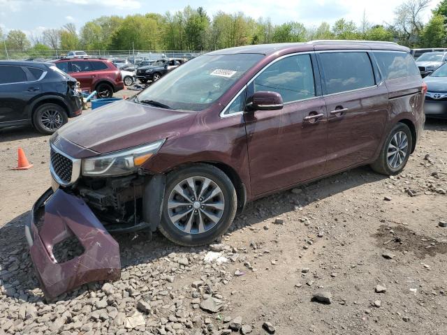 2016 KIA SEDONA EX, 