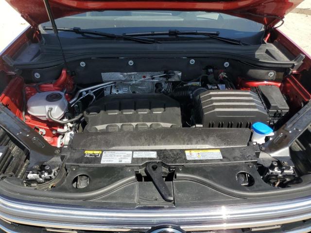 1V2BR2CA3RC533646 - 2024 VOLKSWAGEN ATLAS SEL Czerwony zdjęcie 12