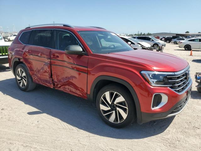 1V2BR2CA3RC533646 - 2024 VOLKSWAGEN ATLAS SEL Czerwony zdjęcie 4