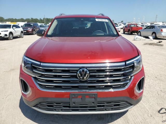 1V2BR2CA3RC533646 - 2024 VOLKSWAGEN ATLAS SEL Czerwony zdjęcie 5