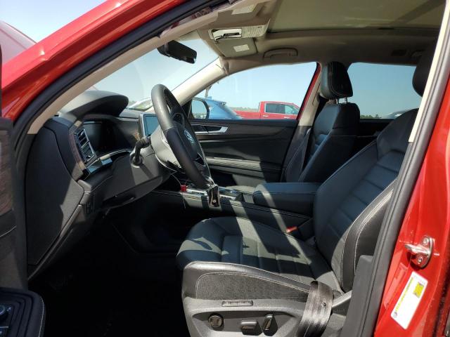 1V2BR2CA3RC533646 - 2024 VOLKSWAGEN ATLAS SEL Czerwony zdjęcie 7