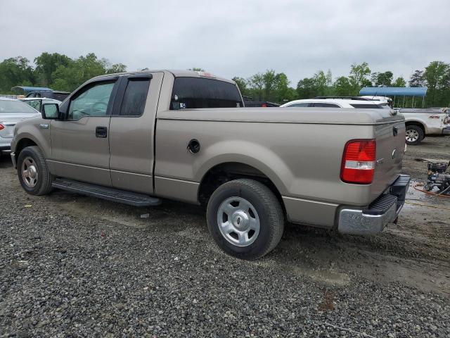 1FTPX12505NA37519 - 2005 FORD F150 XLT TAN photo 2