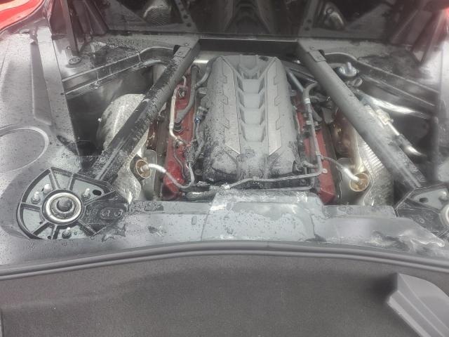 1G1YA2D44R5113077 - 2024 CHEVROLET CORVETTE STINGRAY 1LT RED photo 11