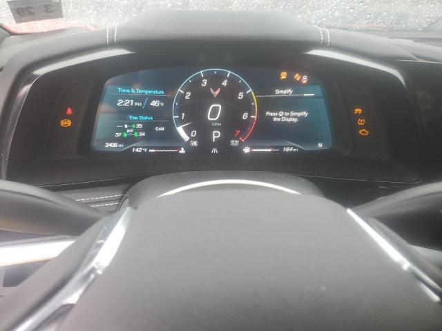 1G1YA2D44R5113077 - 2024 CHEVROLET CORVETTE STINGRAY 1LT RED photo 9