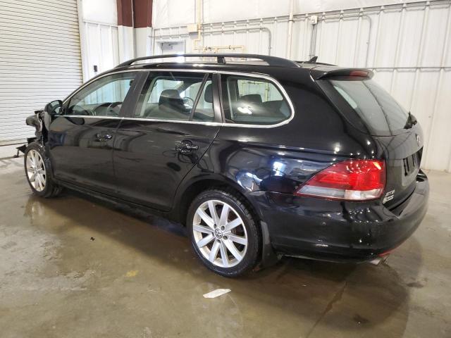 3VWPL7AJXCM702086 - 2012 VOLKSWAGEN JETTA TDI BLACK photo 2