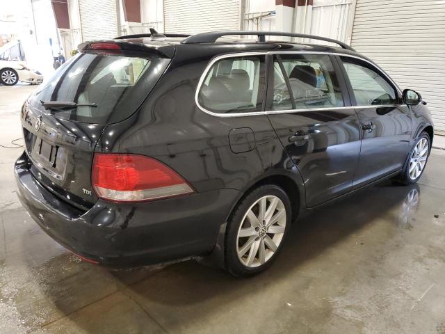 3VWPL7AJXCM702086 - 2012 VOLKSWAGEN JETTA TDI BLACK photo 3