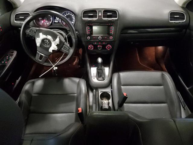 3VWPL7AJXCM702086 - 2012 VOLKSWAGEN JETTA TDI BLACK photo 8