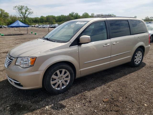 2C4RC1BGXDR742528 - 2013 CHRYSLER TOWN & COU TOURING 金色 照片 1