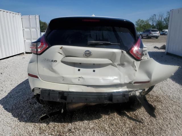 5N1AZ2MH6FN240621 - 2015 NISSAN MURANO S WHITE photo 6