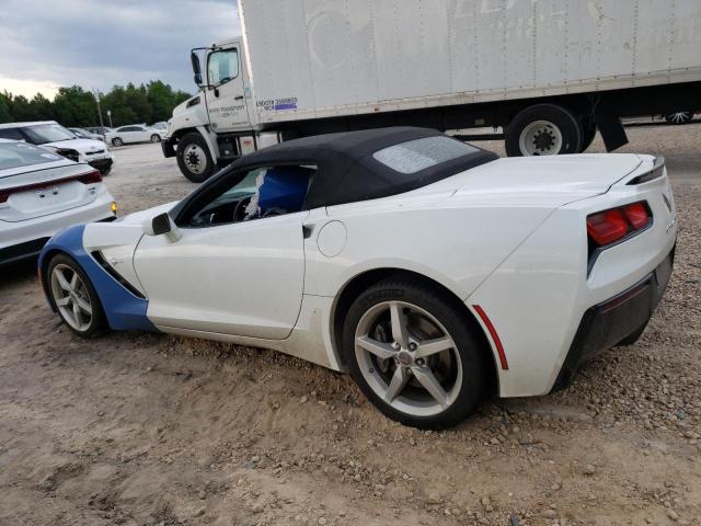 1G1YD3D71F5100516 - 2015 CHEVROLET CORVETTE STINGRAY 2LT WHITE photo 2