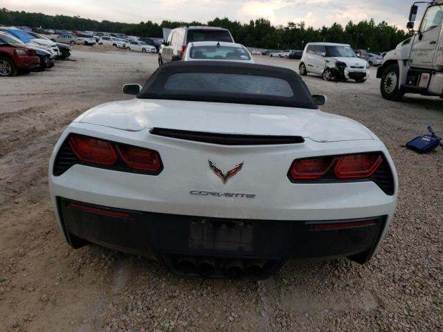 1G1YD3D71F5100516 - 2015 CHEVROLET CORVETTE STINGRAY 2LT WHITE photo 6