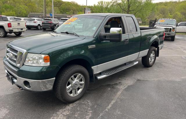 1FTPX14V98KE33323 - 2008 FORD F150 GREEN photo 2