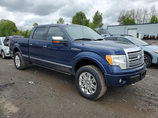 1FTPW14V29FB29831 - 2009 FORD F150 SUPERCREW BLUE photo 4