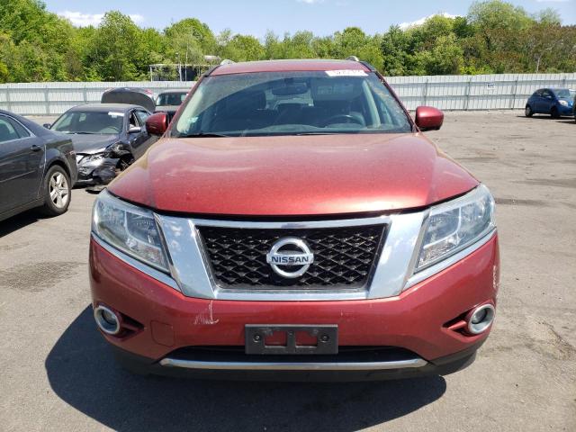 5N1AR2MM2EC646497 - 2014 NISSAN PATHFINDER S 红色 照片 5
