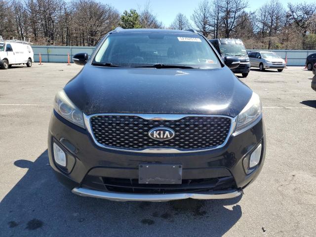 5XYPKDA51GG072193 - 2016 KIA SORENTO SX BLACK photo 5